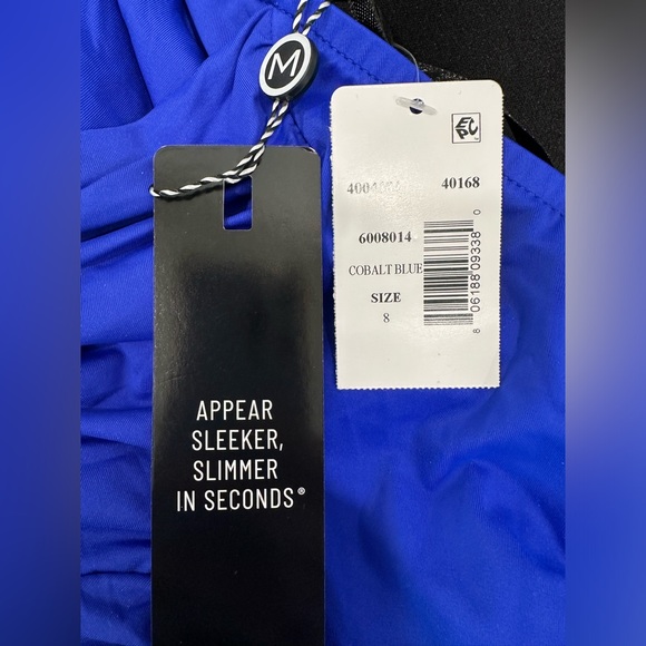 NWT MAGICSUIT One Piece Swimsuit Solid Angelina Cobalt Blue - Picture 8 of 10